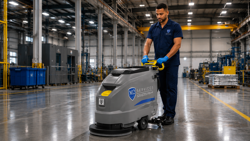 Locação de equipamentos industriais pela M2 Serviços